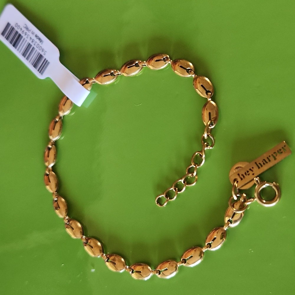 Hey Harper Waterproof Jewelry "The Gloss Link" Bracelet - NEW